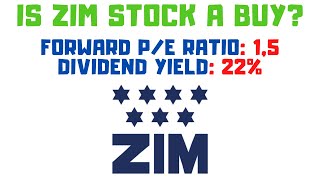 ZIM stock analysis  Is this the best value stock right now [upl. by Hillery]