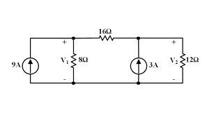 Devre Teorisi Ders 16 Düğüm Analiz Yöntemi Örnek 1 Nodal Analysis Example 1 [upl. by Chappelka]