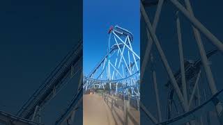 Test Run of Griffon buschgardens rollercoaster griffon buschgardensva [upl. by Olnek]