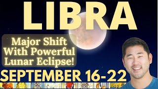 LIBRA  Your BIG Breakthrough Arrives With This Eclipse September 1622 Tarot Horoscope [upl. by Mccurdy96]