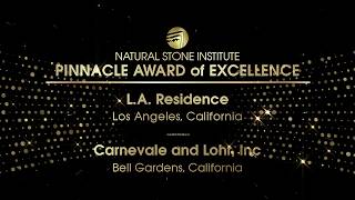 2019 Pinnacle Awards LA Residence [upl. by Ahsinar]