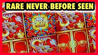 NEVER BEFORE SEEN ON 5 TREASURES HIGH LIMIT SLOT MACHINE [upl. by Neerod]