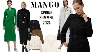 MANGO NEW WOMENS COLLECTION SPRING SUMMER 2024MANGO HAUL Spring Fashion Trends4K [upl. by Nala]