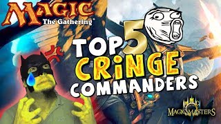 TOP 5 COMANDANTI che UCCIDONO il formato COMMANDER  Magic The Gathering ITA EDH CRINGE [upl. by Anomor]