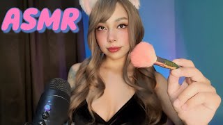 ASMR 20MIN SONS DE BOCA COM PINCEL NA TELA MOUTH SOUNDS BRUSHING RELAXING SOUNDS asmr [upl. by Noivaz697]