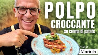 POLPO FRITTO CROCCANTE con PATATE Un Capolavoro  Ricetta di Chef Max Mariola [upl. by Dardani]