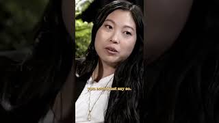 Awkwafina replies on weird interview Shorts [upl. by Acinoj]