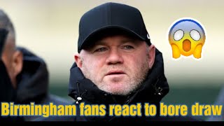 BIRMINGHAM CITY 00 BRISTOL CITY  MATCH REACTION [upl. by Janeen]