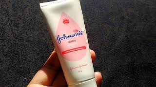 JOHNSON baby cream REVIEW l Acne Prone l Sensitive Skin l Shinebright [upl. by Eusadnilem]