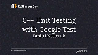 C Unit Testing with Google Test Tutorial [upl. by Kellyann]