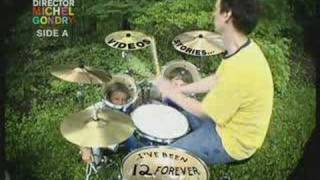 Michael Gondry drumming at home [upl. by Archibaldo]