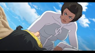 Invincible 02x07 Invincible vs Anissa fight scene  Invincible Season 2 Episode 6 [upl. by Rosenkranz]