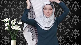 9 STYLE TUDUNG SHAWL TERKINI – CARA2 PAKAI TUDUNG SHAWL SIMPLE DAN CANTIK – QotrunNada [upl. by Boothman]