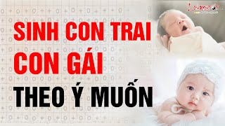 Cách Tính Sinh Con Trai Con Gái Năm 2022 Chuẩn Xác Nhất  Sinh Con Theo Ý Muốn [upl. by Attelra671]