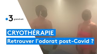 Covid  la cryothérapie pourrait guérir la perte dodorat [upl. by Anavlis]