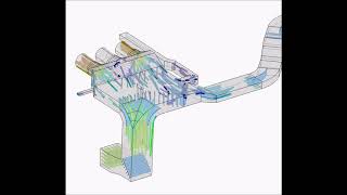 HVAC duct streamlines [upl. by Yoho]