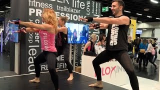 FIBO Köln 2017 Piloxing®  Booth performance [upl. by Naujal]