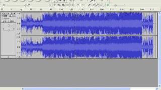 Anna教學 Audacity 教學  如何將音樂中的人聲去除 [upl. by Ollie]