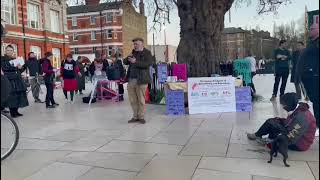 Neil Sheppeck speaking about Lambeths Climate Action Plan at Windrush Square 17 Mar 2022 Pt1 [upl. by Hurty]