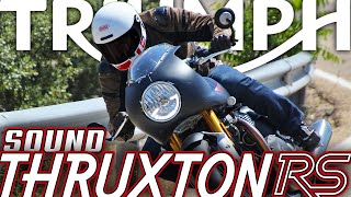 Triumph Thruxton RS 2020  Pure Sound [upl. by Ahsaeyt]