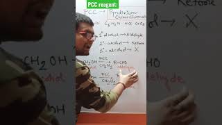 PCC oxidation of alcohols PCC oxidising agentRole of pyridinium chloro chromate reagents shorts [upl. by Nylanej]