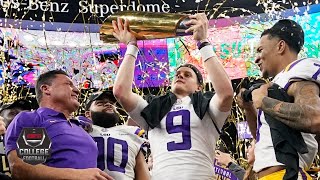 Clemson vs LSU CFP National Championship  College Football Highlights [upl. by Bouzoun]