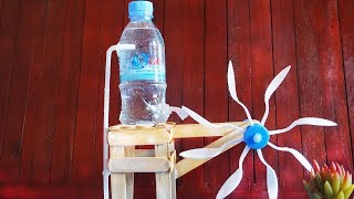 DIY At Home Waterwheel relaxation without Motor [upl. by Tildi]