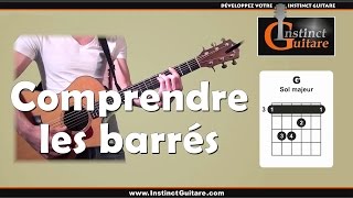 Comprendre les accords barrés à la guitare [upl. by Adorne476]