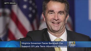 Virginia Governor Faces Backlash Over Comments Supporting LateTerm Abortion Bill [upl. by Yklam]