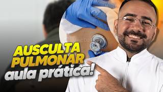 AUSCULTA PULMONAR  Sons anormais do pulmão e o que significa cada um [upl. by Aicatsana]