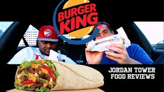 BURGER KING ® quot WHOPPERRITO quot™ Youtube Food Reviews feat SHAWTY LO  Jordan Tower Network [upl. by Jaquelin]