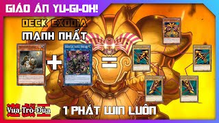 GIÁO ÁN FTK exodia KHỎE  DỄ CHƠI NHẤT  1 turn đối thủ niệm luôn Best Exodia deck master duel [upl. by Latnahc]