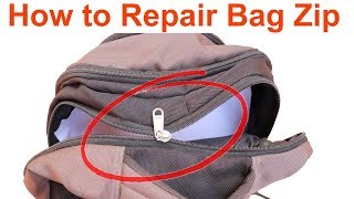 How to Repair a Bag Zip  Help in Tamil [upl. by Chilson]