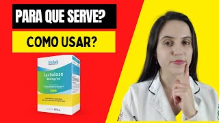 LACTULOSE  Tudo que você precisa saber [upl. by Janith]