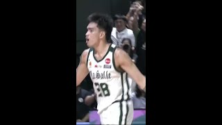 Kevin Quiambao LAUNCHES DAGGER THREE for DLSU vs NU💥  UAAP Season 87 Mens Basketball [upl. by Mattson]