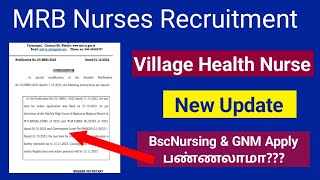 MRB Nurses Recruitment New Update  Date Extended VHN Posting Nursesprofile [upl. by Zacharias61]