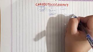 Cardiotocography CTG What is it and how to interpret it Labour lec 5 [upl. by Melania]