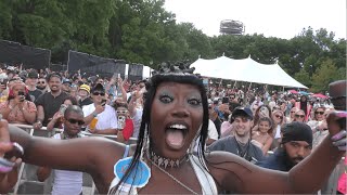 Doechii  MPH Meeting Fans Live  Governors Ball NYC 2024 682024 IamdoechiiTV DJMissMilan [upl. by Aimerej]