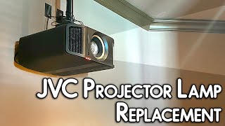 JVC Projector Bulb Replacement  DLARS [upl. by Atel228]