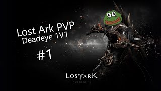 Lost ark pvp Deadeye 1v1 1 RU server [upl. by Nylhsa29]