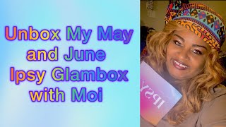 Unbox my May and June Ipsy Glam Box  Bee’s Beauty Room  VASYCOPINE COLLECTION [upl. by Hesoj951]