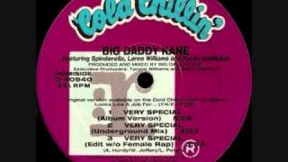 BIG DADDY KANE VERY SPECIAL [upl. by Hcirdla]