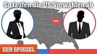 USA So laufen die Vorwahlen ab  DER SPIEGEL [upl. by Artinak25]