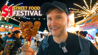 EPIC Street Food FESTIVAL in Thailand  Massive THAI Food Tour in Chonburi 2024 [upl. by Ewell65]