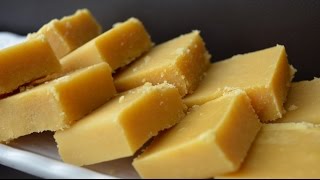 Ghee Mysore Pak  Indian Sweet Recipe [upl. by Esserac789]