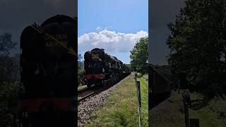 34059 Sir Archibald Sinclair  Golden Arrow  Bluebell Railway bluebellrailway goldenarrow [upl. by Jaddan]