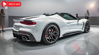 2025 Alfa Romeo Spider Veloce  The Ultimate Convertible Masterpiece Revealed [upl. by Shaffert]