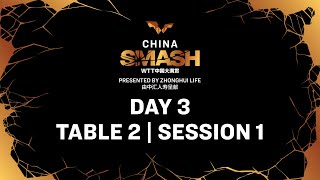 LIVE  T2  Day 3  China Smash 2024  Session 1 [upl. by Gean]