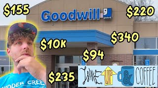 a Goodwill Shopping Trip goodwill goodwilloutlet yardsales vintage estateslaes [upl. by Herzel291]