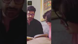 Faysal Qureshi is on dad duty tutor daughter Aayat for Urdu AayatQuraishishortstrendingviral [upl. by Abibah92]